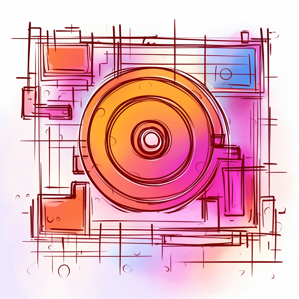 Blueprint icon symbolises precision