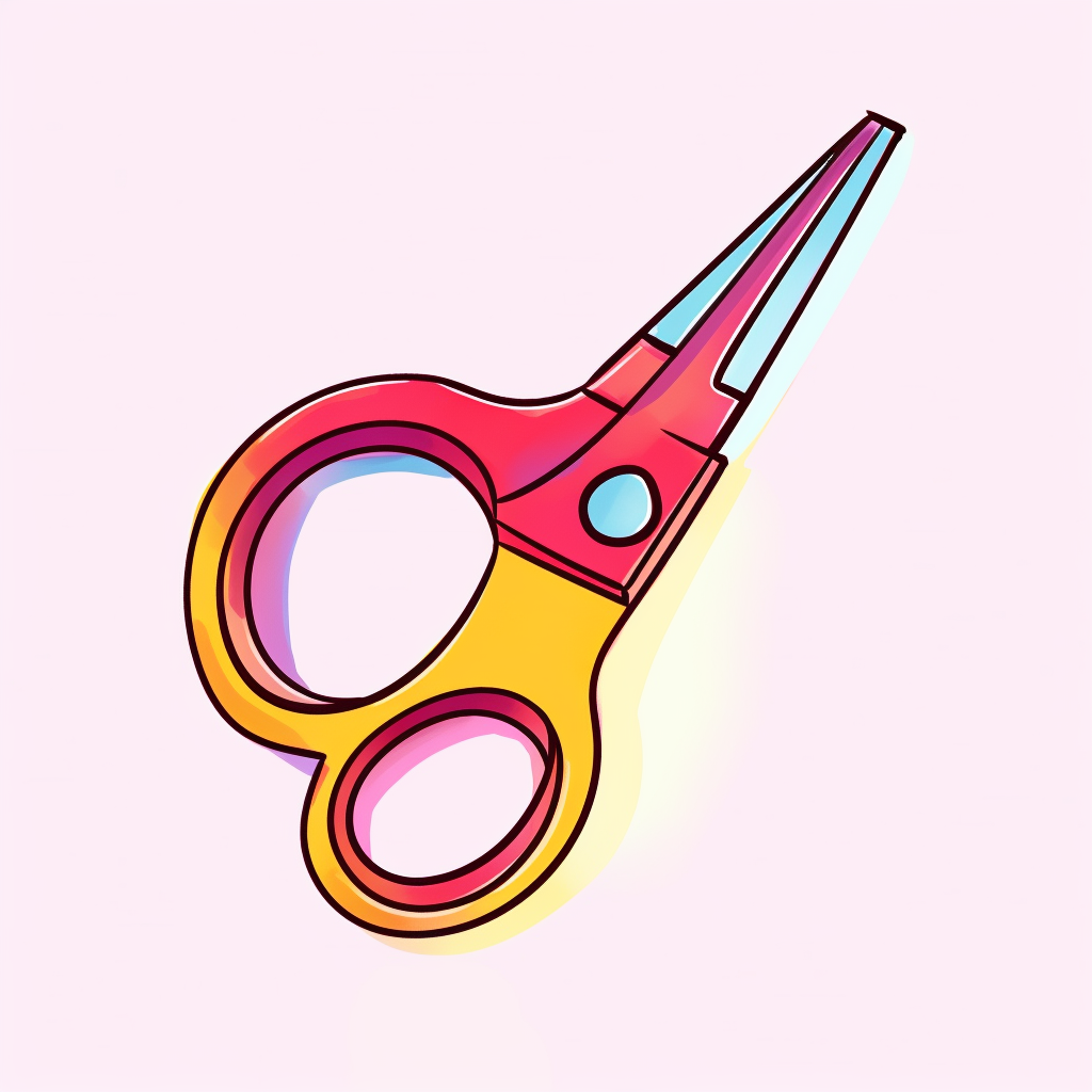 Tailor's scissors symbolises customisation